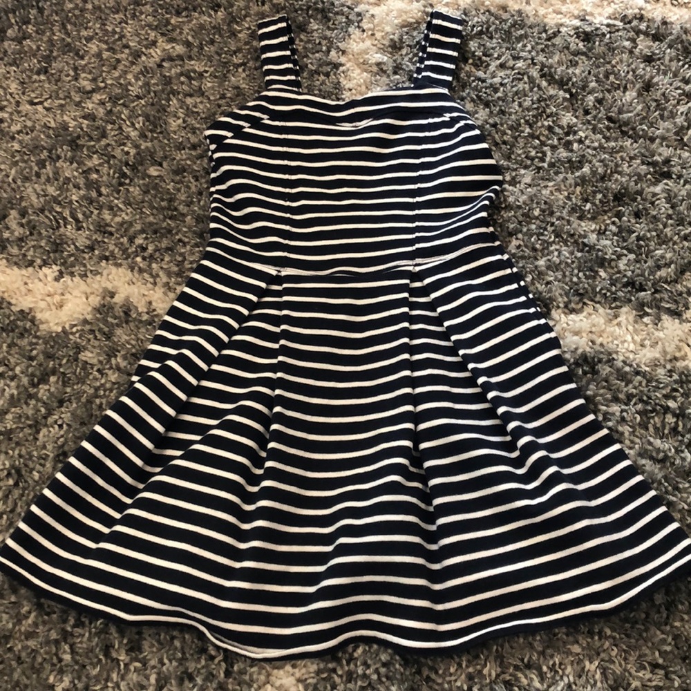 abercrombie kids size 7/8 striped dress.